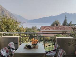 Апартаменты Apartments Nadja Котор Апартаменты с 1 спальней и балконом с видом на море-14